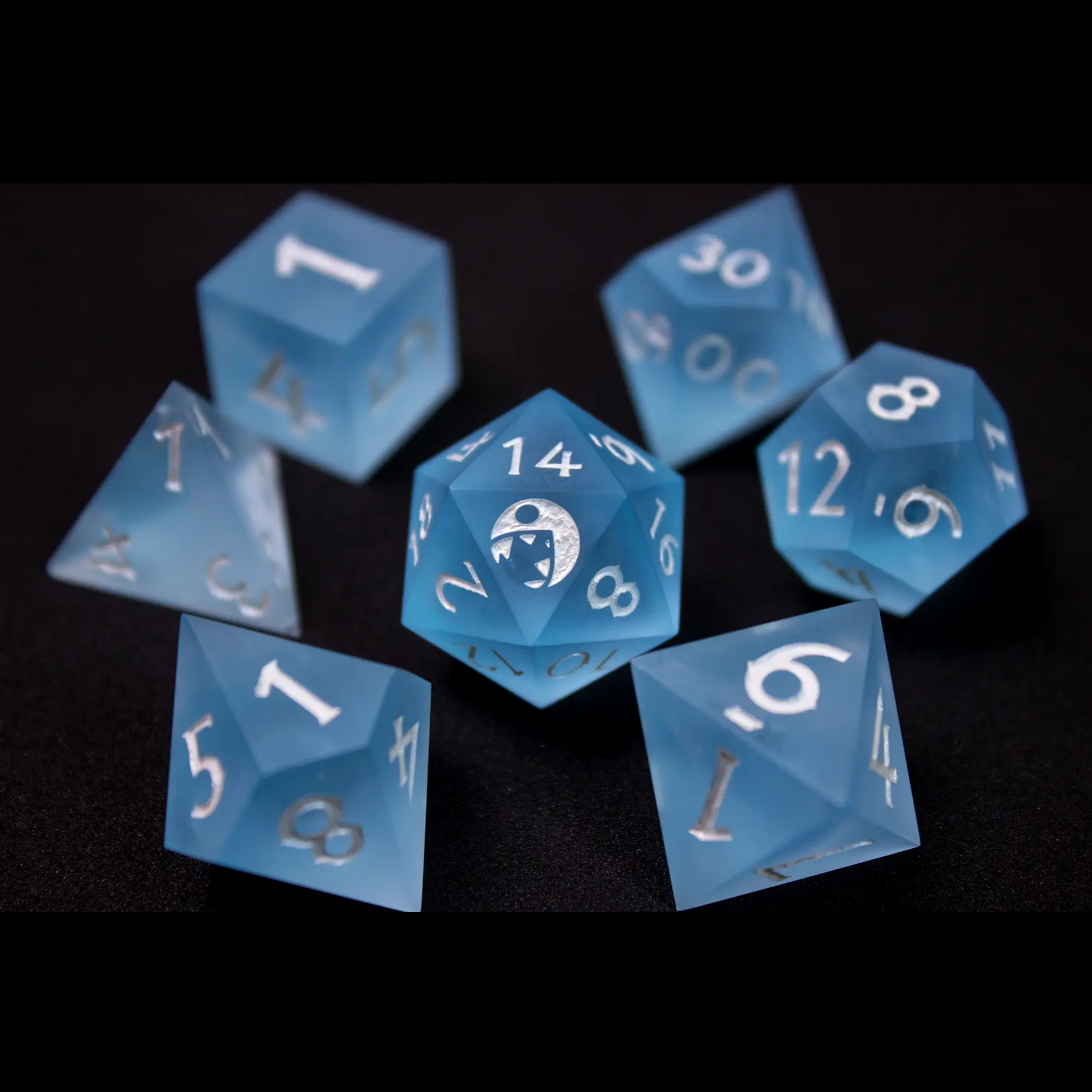 Dice (7 Set) – Frosted